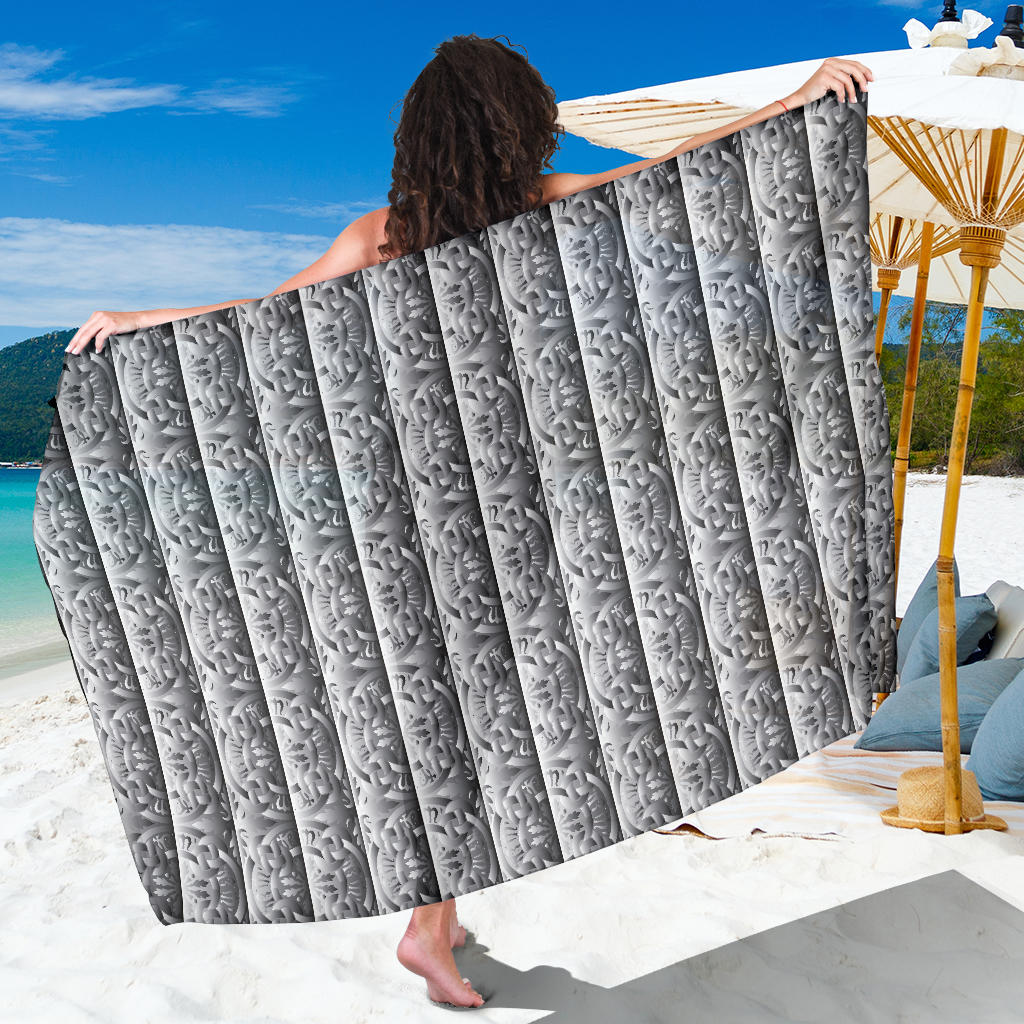 Celtic Pattern Print Design 03 Sarong Pareo Wrap
