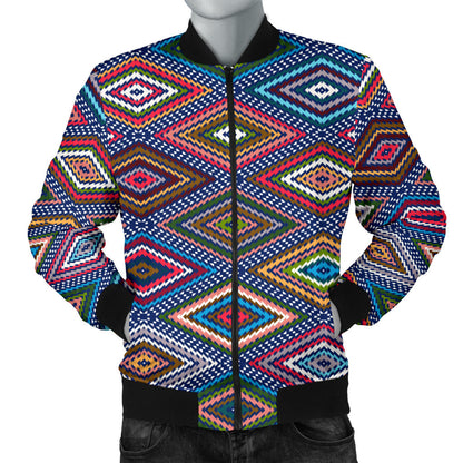 Southwestern Design Men Bomber Jacket
