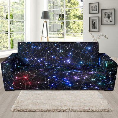 Cosmic Pattern Print Design 01 Sofa Slipcover