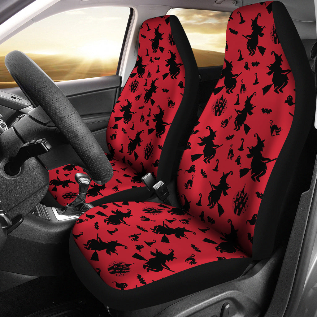 Witch Print Design LKS303 Car Seat Covers