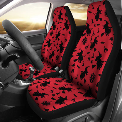 Witch Print Design LKS303 Car Seat Covers
