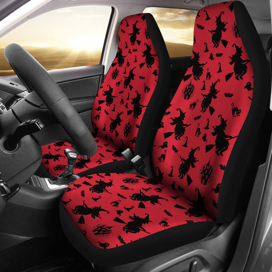 Witch Print Design LKS303 Car Seat Covers