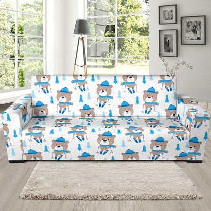 Ski Print Design LKS306 Sofa Slipcover