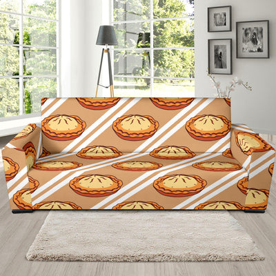 Pie Pattern Print Design A02 Sofa Slipcover