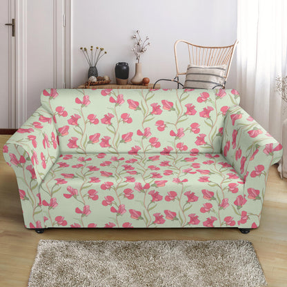Sweet Pea Print Design LKS301 Loveseat Couch Slipcover