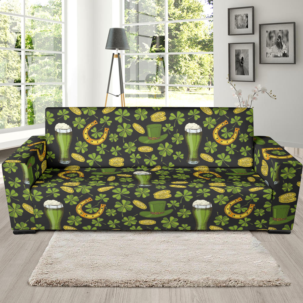 St Patricks Day Print Design LKS307 Sofa Slipcover