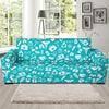 Medical Pattern Print Design 04 Sofa Slipcover