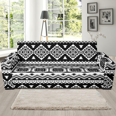 Aztec Pattern Print Design 08 Sofa Slipcover