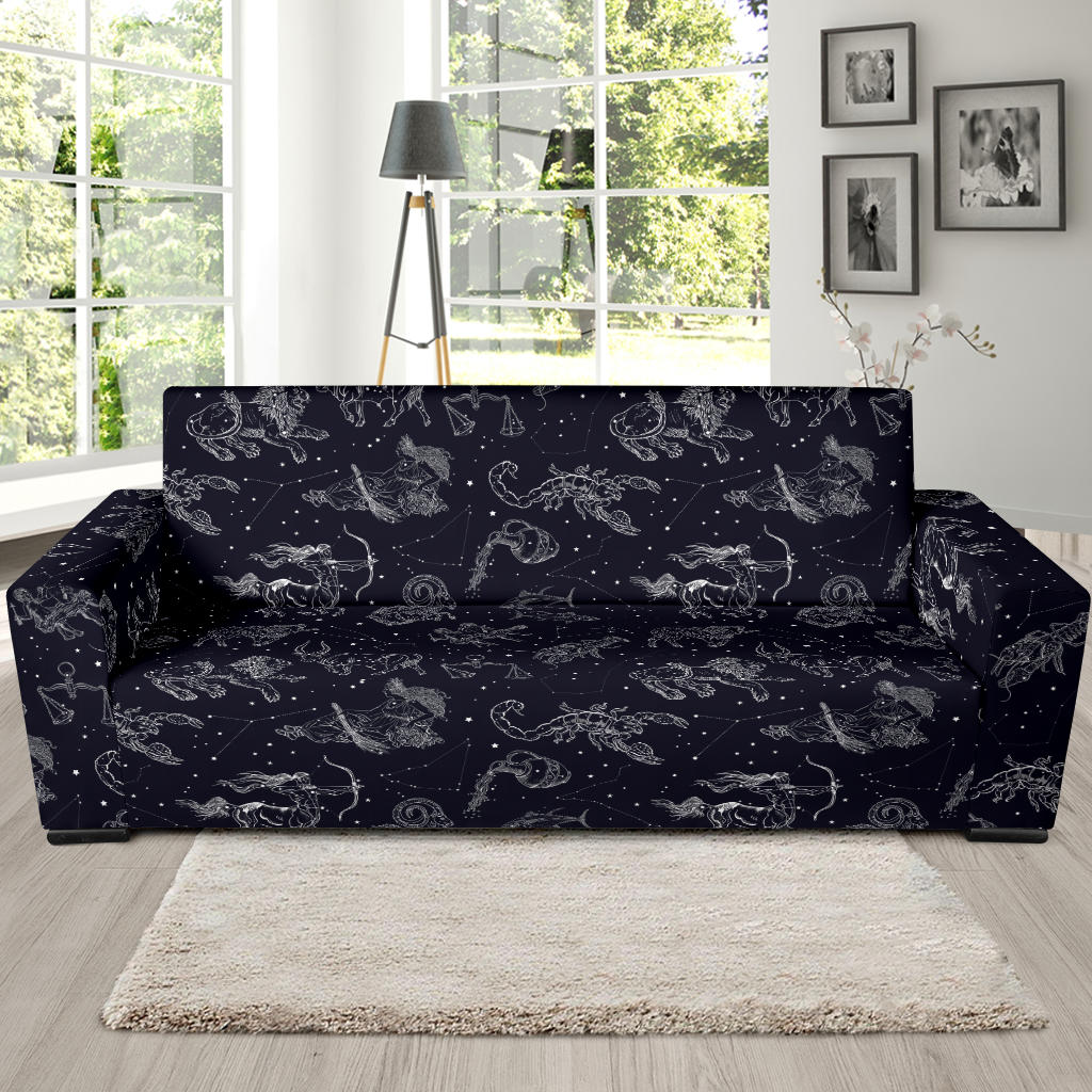 Zodiac Print Design LKS304 Sofa Slipcover