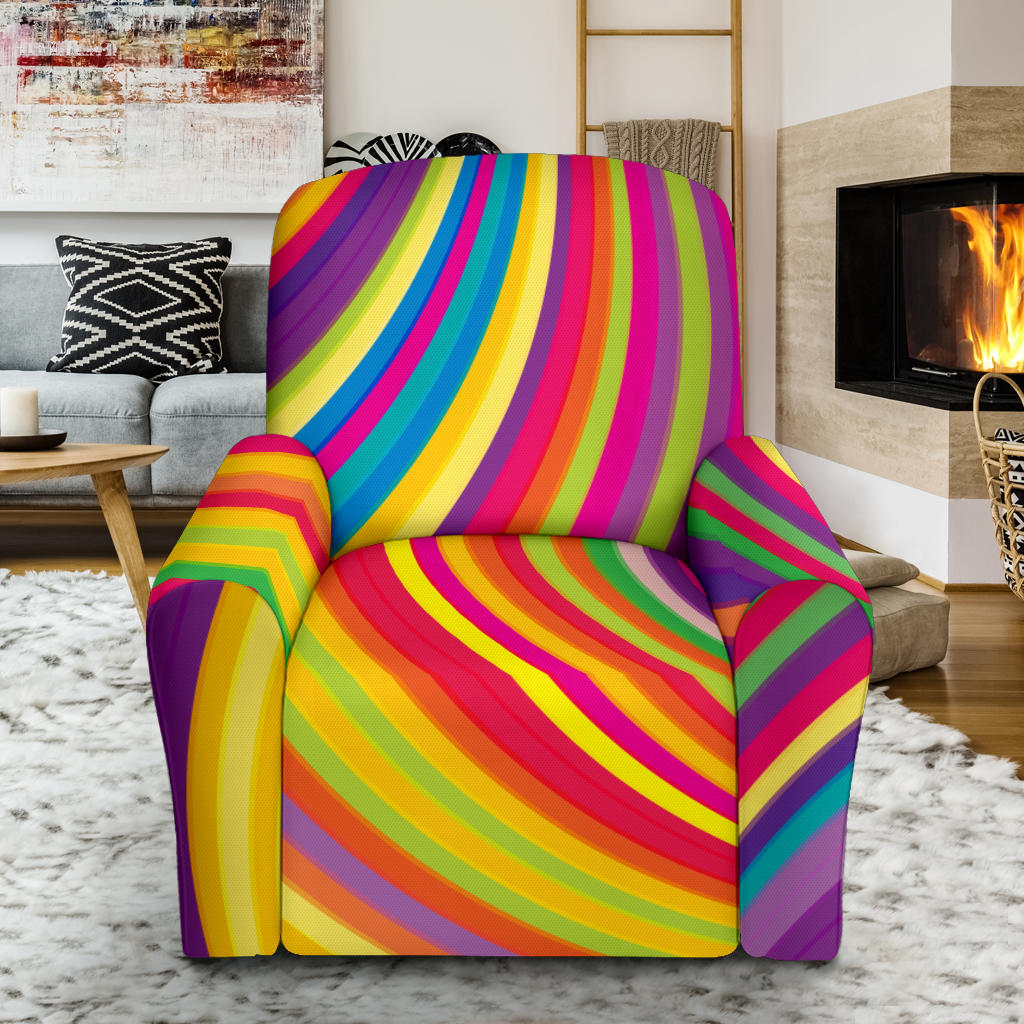 Vortex Print Design LKS301 Recliner Slipcover with Pocket