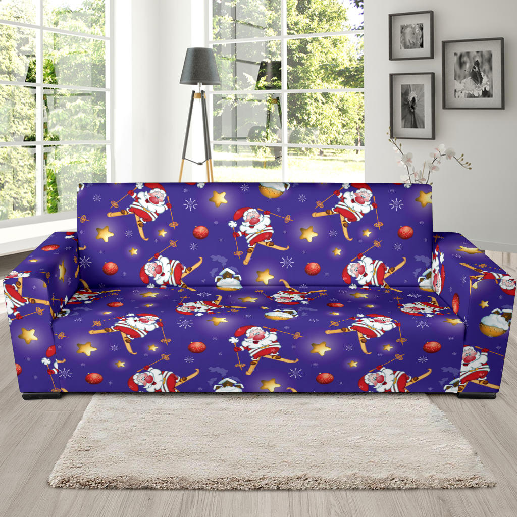 Ski Print Design LKS308 Sofa Slipcover