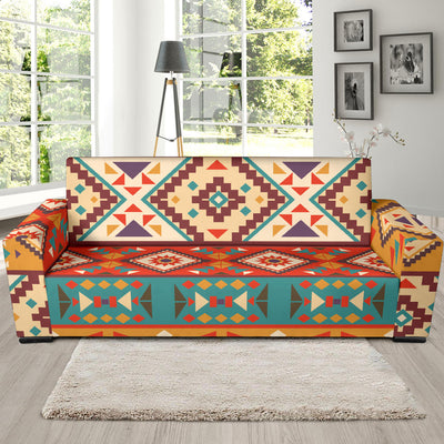 Navajo Pattern Print Design A01 Sofa Slipcover