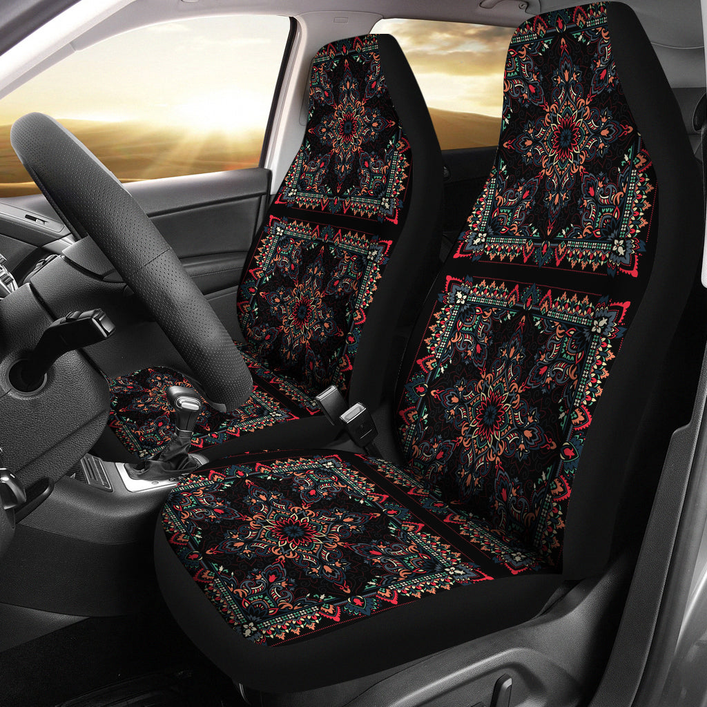 Bandana Print Design LKS307 Car Seat Covers