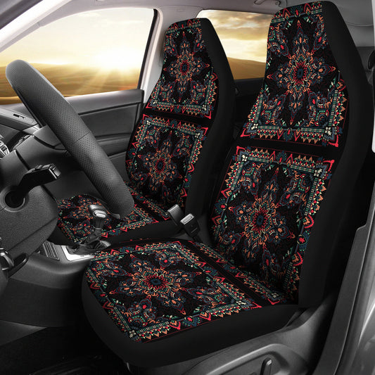 Bandana Print Design LKS307 Car Seat Covers
