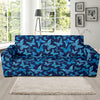 Butterfly Pattern Print Design 03 Sofa Slipcover