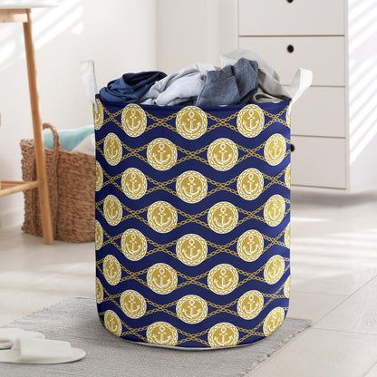 Anchor Luxury Pattern Laundry Basket