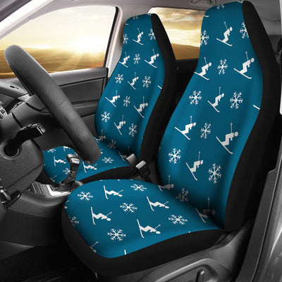 Ski Print Design LKS301 Car Seat Covers