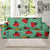 Ladybug Pattern Print Design 02 Sofa Slipcover