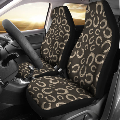 Horseshoe Print Design LKS303 Car Seat Covers