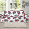 Accordion Pattern Print Design 03 Sofa Slipcover