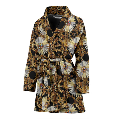 Steampunk Print Design LKS305 Women Bathrobe