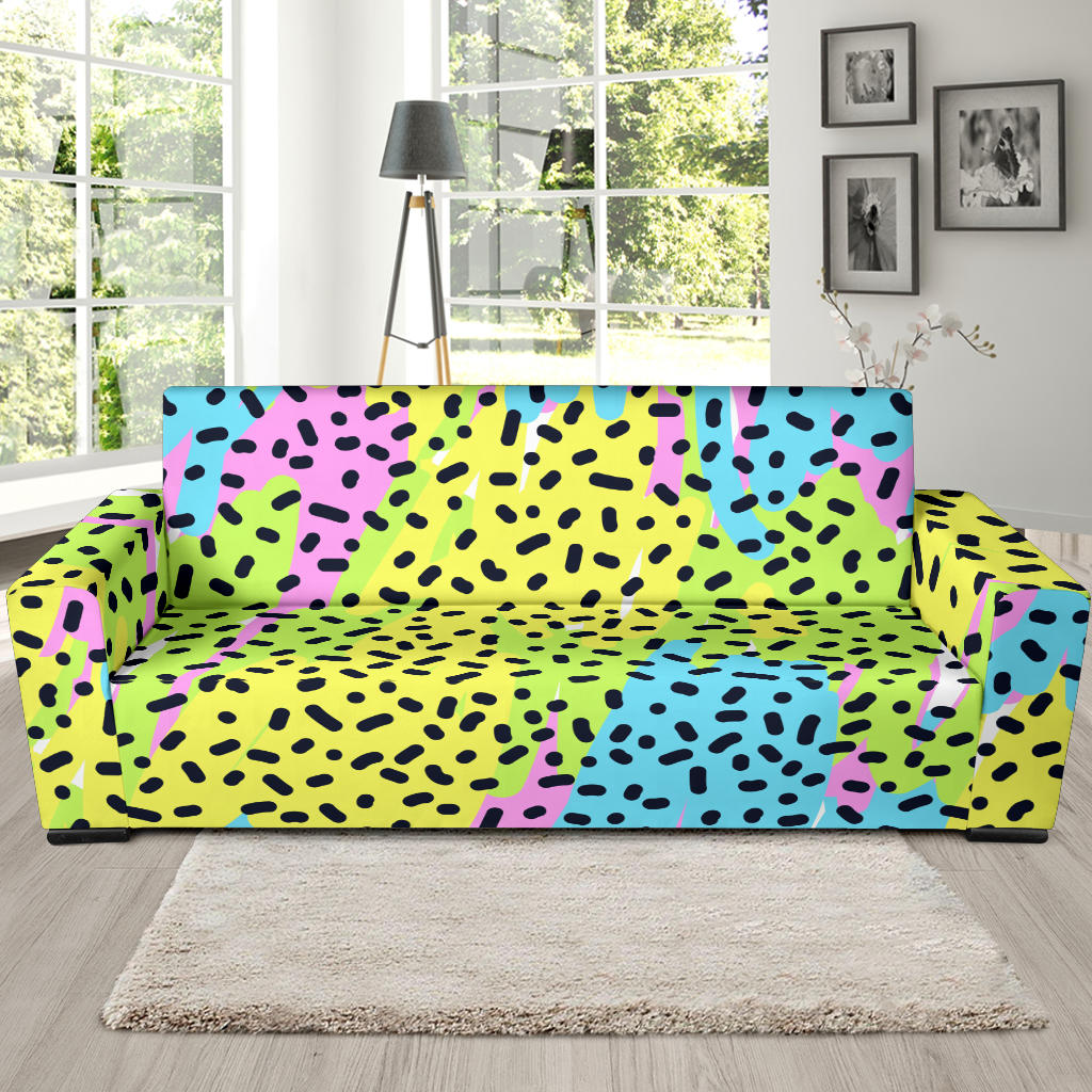 90s Pattern Print Design 2 Sofa Slipcover