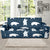 Polar Bear Pattern Print Design A02 Sofa Slipcover