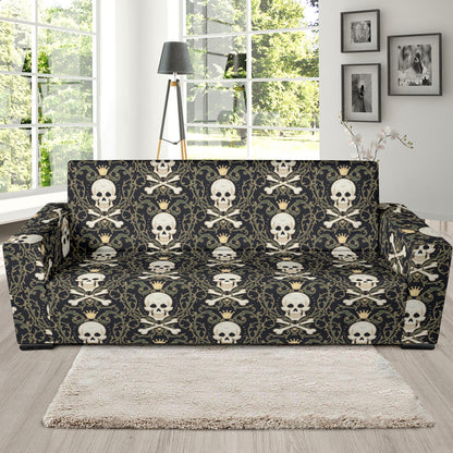 Skull King Print Design LKS307 Sofa Slipcover