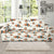 Armadillo Pattern Print Design 02 Sofa Slipcover