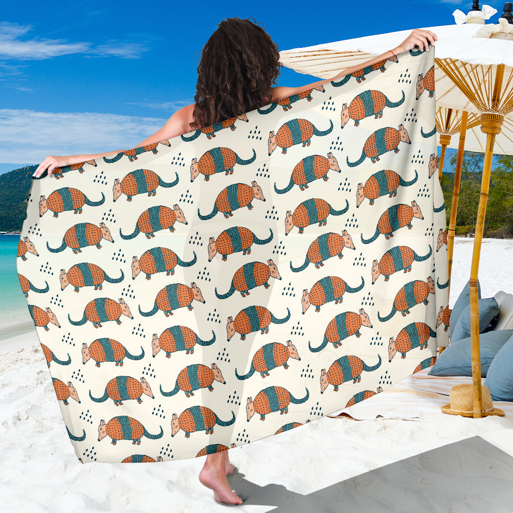 Armadillo Pattern Print Design 01 Sarong Pareo Wrap