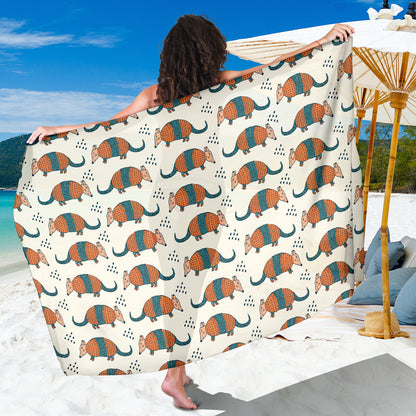 Armadillo Pattern Print Design 01 Sarong Pareo Wrap