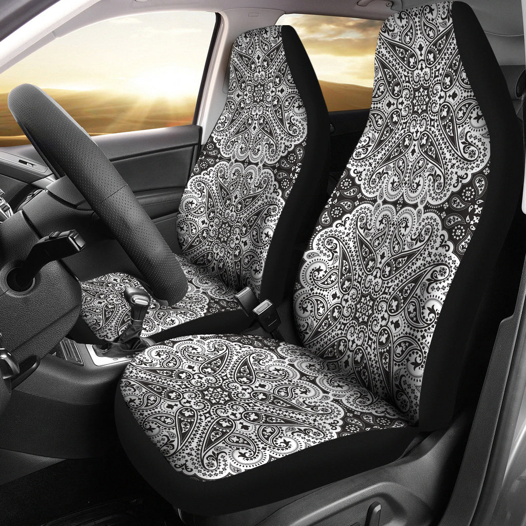 Bandana Print Design LKS309 Car Seat Covers