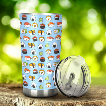 Sushi Cartoon Design Tumbler