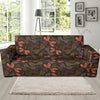 Dragonfly Pattern Print Design 02 Sofa Slipcover