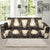 Buffalo Head Pattern Print Design 03 Sofa Slipcover