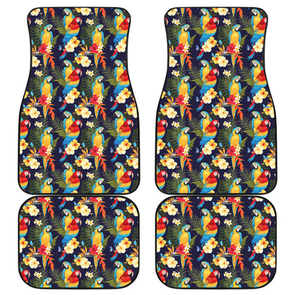 Parrot Themed Design Car Floor Mats Front Back