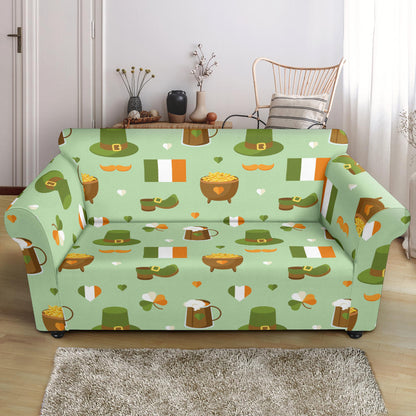 St Patricks Day Print Design LKS302 Loveseat Couch Slipcover