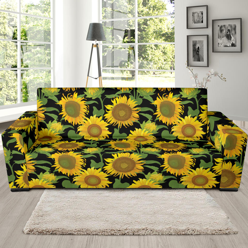 Sunflower Print Design LKS302 Sofa Slipcover