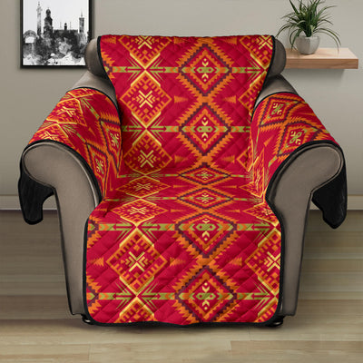 Southwest Aztec Design Themed Print Recliner Cover Protector
