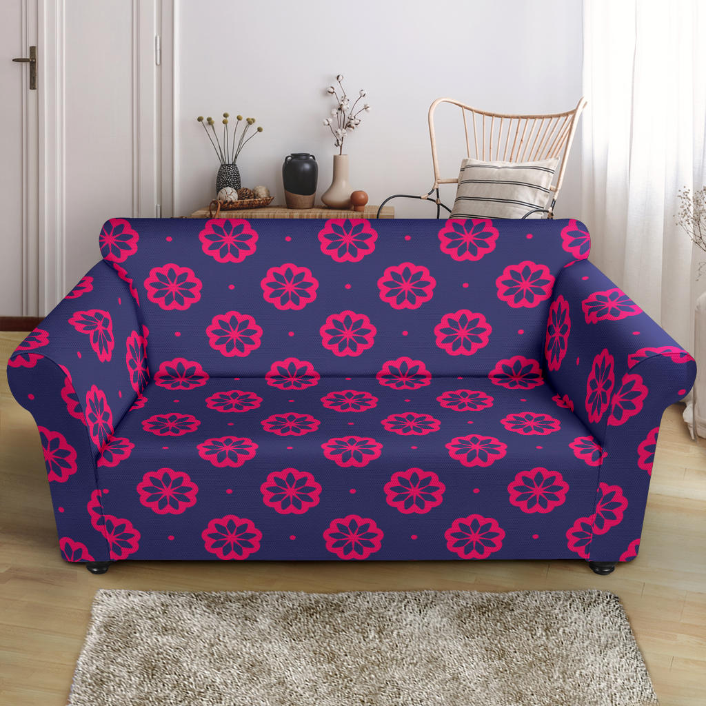 Water Lily Print Design LKS301 Loveseat Couch Slipcover