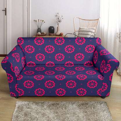Water Lily Print Design LKS301 Loveseat Couch Slipcover