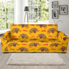 Armadillo Pattern Print Design 03 Sofa Slipcover