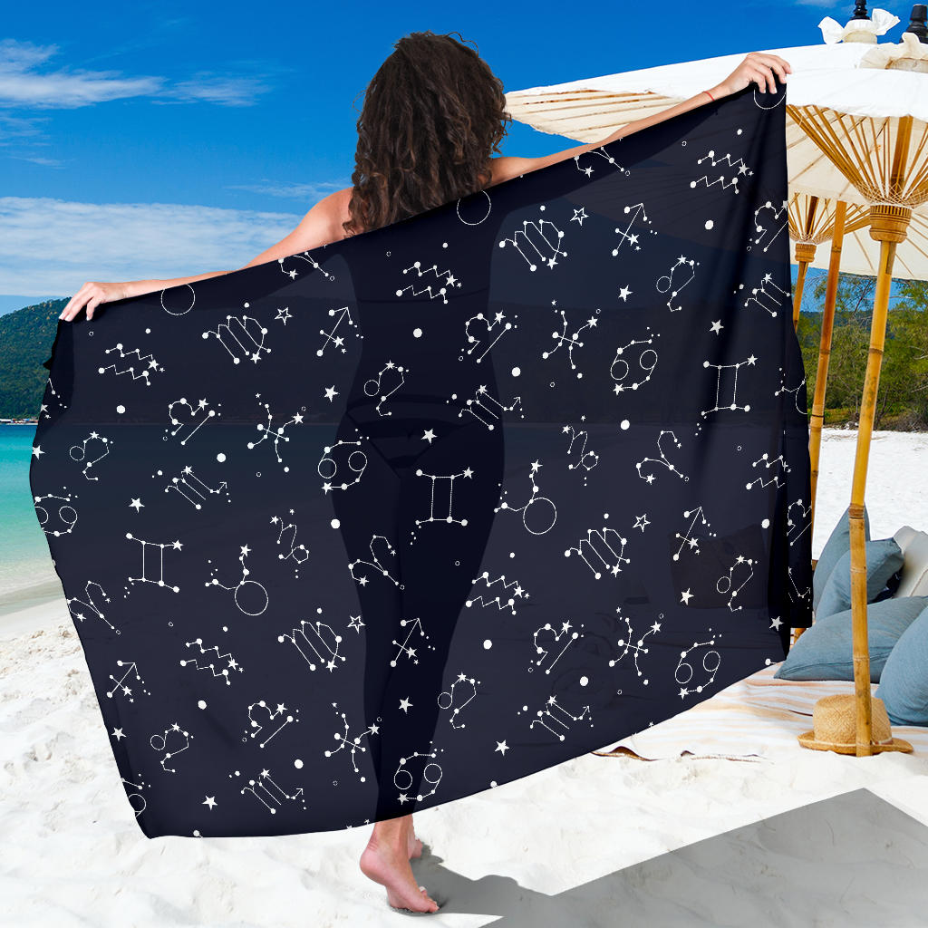Constellation Pattern Print Design 05 Sarong Pareo Wrap
