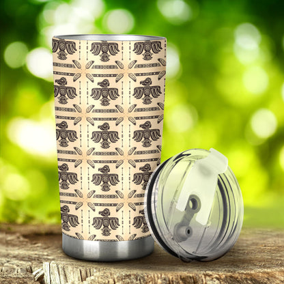 Native American Themed Design Print Tumbler