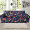 Number Pattern Print Design A01 Sofa Slipcover