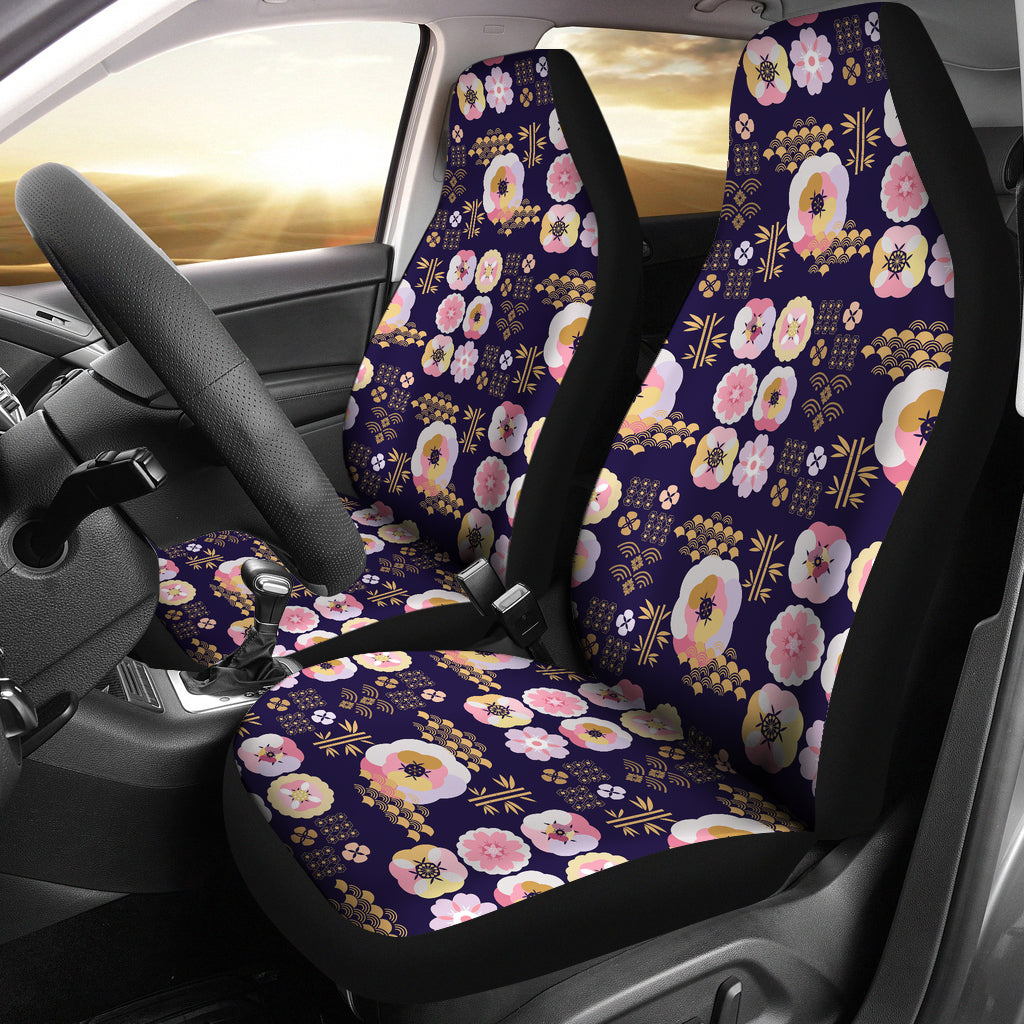 Sakura Japan Style Print Design LKS302 Car Seat Covers