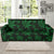 Pot Leaf Pattern Print Design A04 Sofa Slipcover