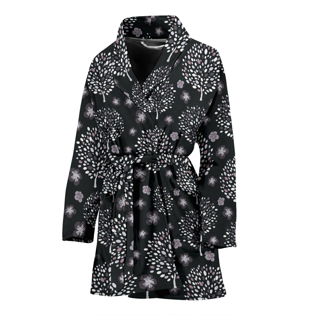 Tree Of Life Print Design LKS304 Women Bathrobe
