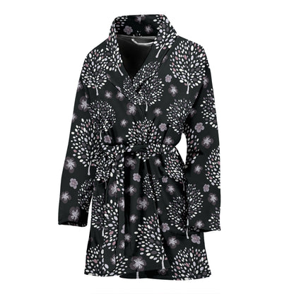 Tree Of Life Print Design LKS304 Women Bathrobe