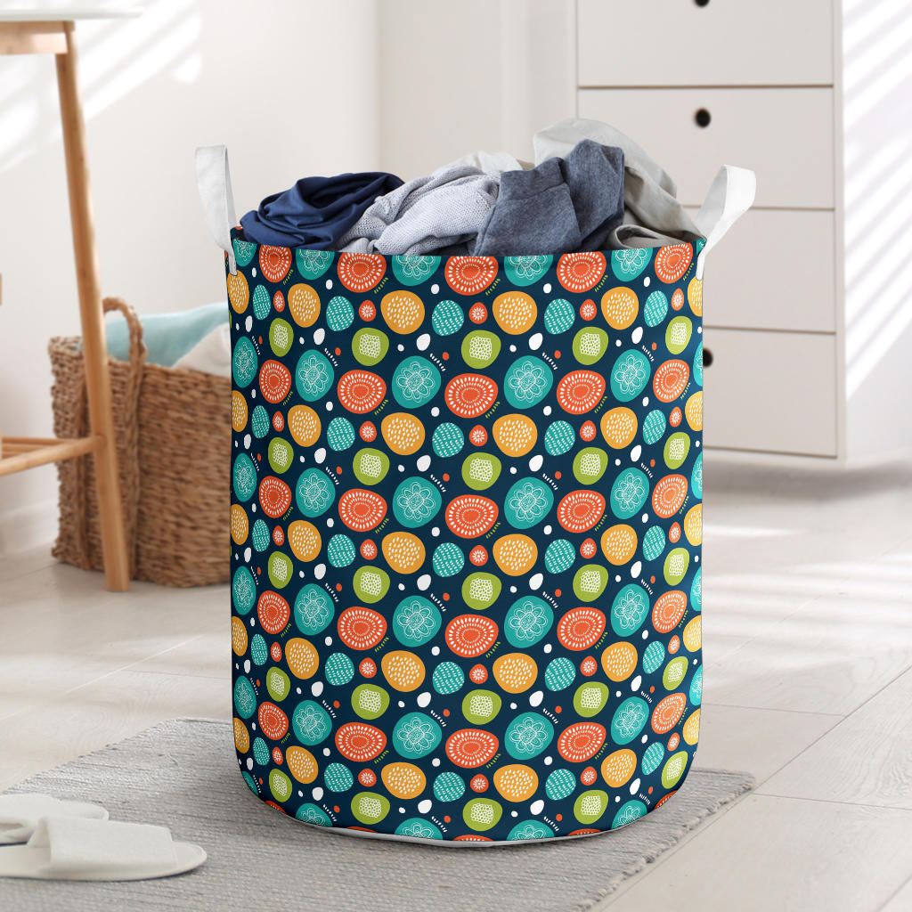 Swedish Themed Design Laundry Basket